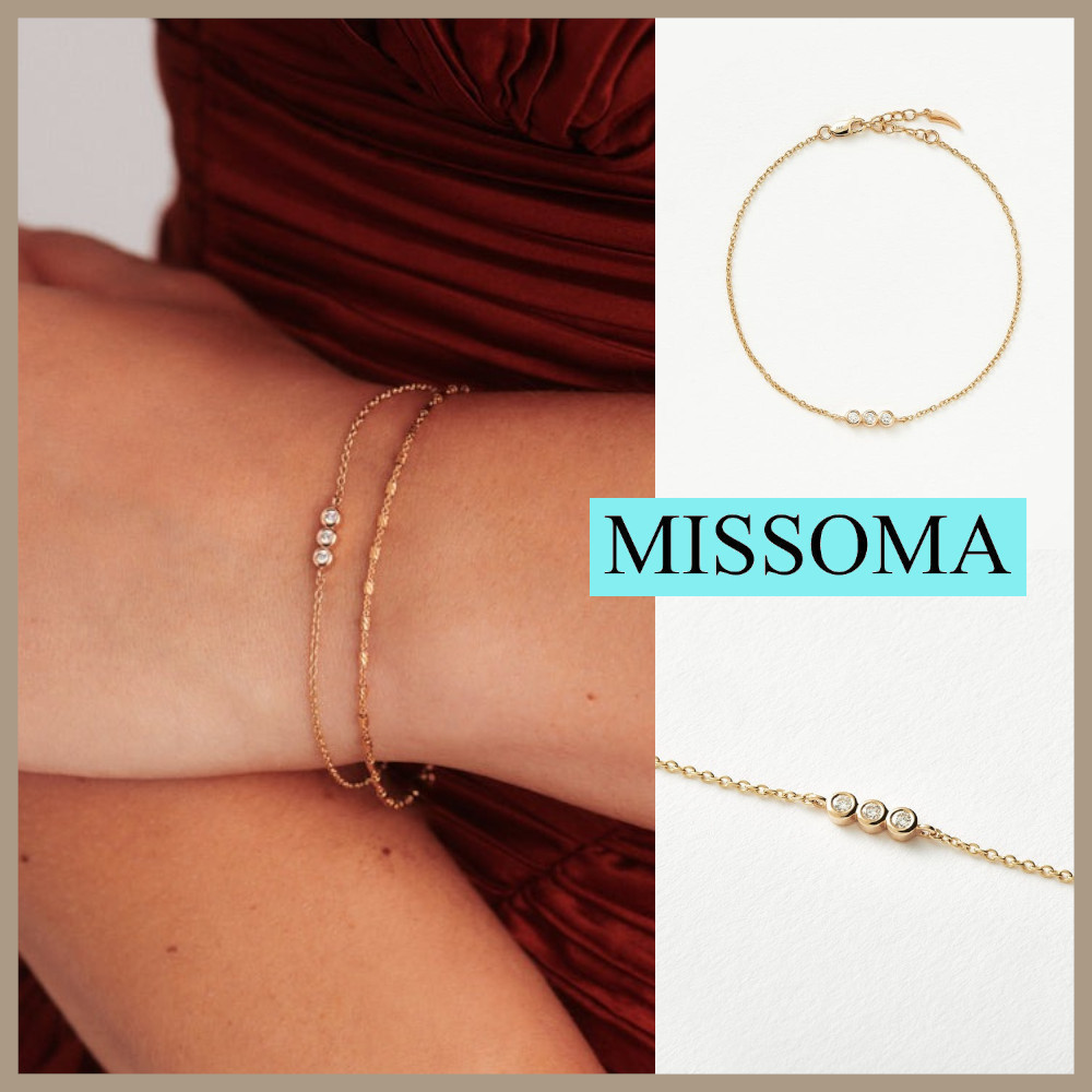 ★MISSOMA★ FINE DIAMOND SOLITAIRE トリオ ブレスレット