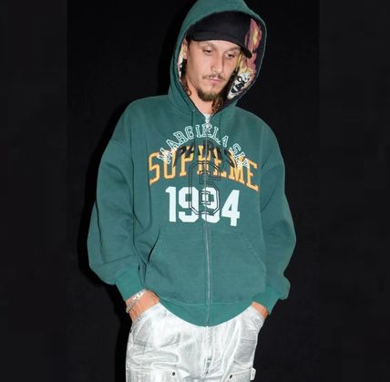 Supreme シュプリーム パーカー 緑 M 3303325A0379 24AW Week9 Supreme Work Zip Up Hooded Sweatshirt (Supreme
