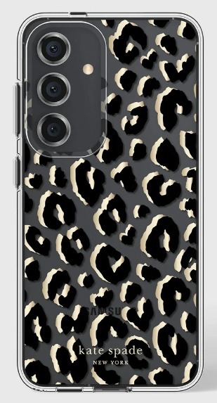 クールなレオパード★Kate Spade★サムソン GALAXY S24/+/Ultra