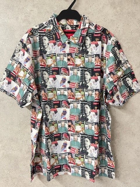 23SS◆M◆確保済 関税なし国内発送 Supreme Magazine S/S Shirt