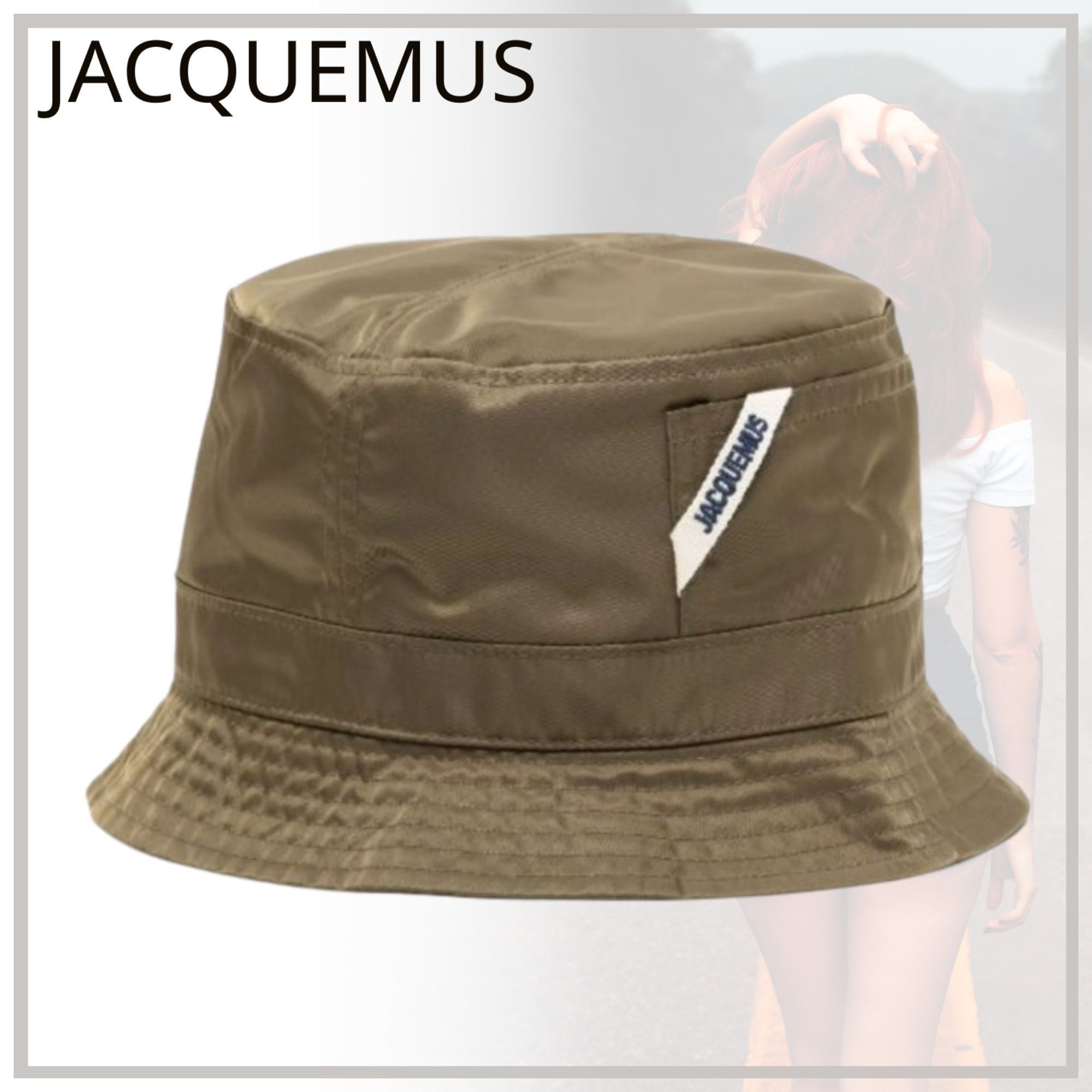 ハイセンス【JACQUEMUS】Le Bob Ovalie バケットハット 24SS新作