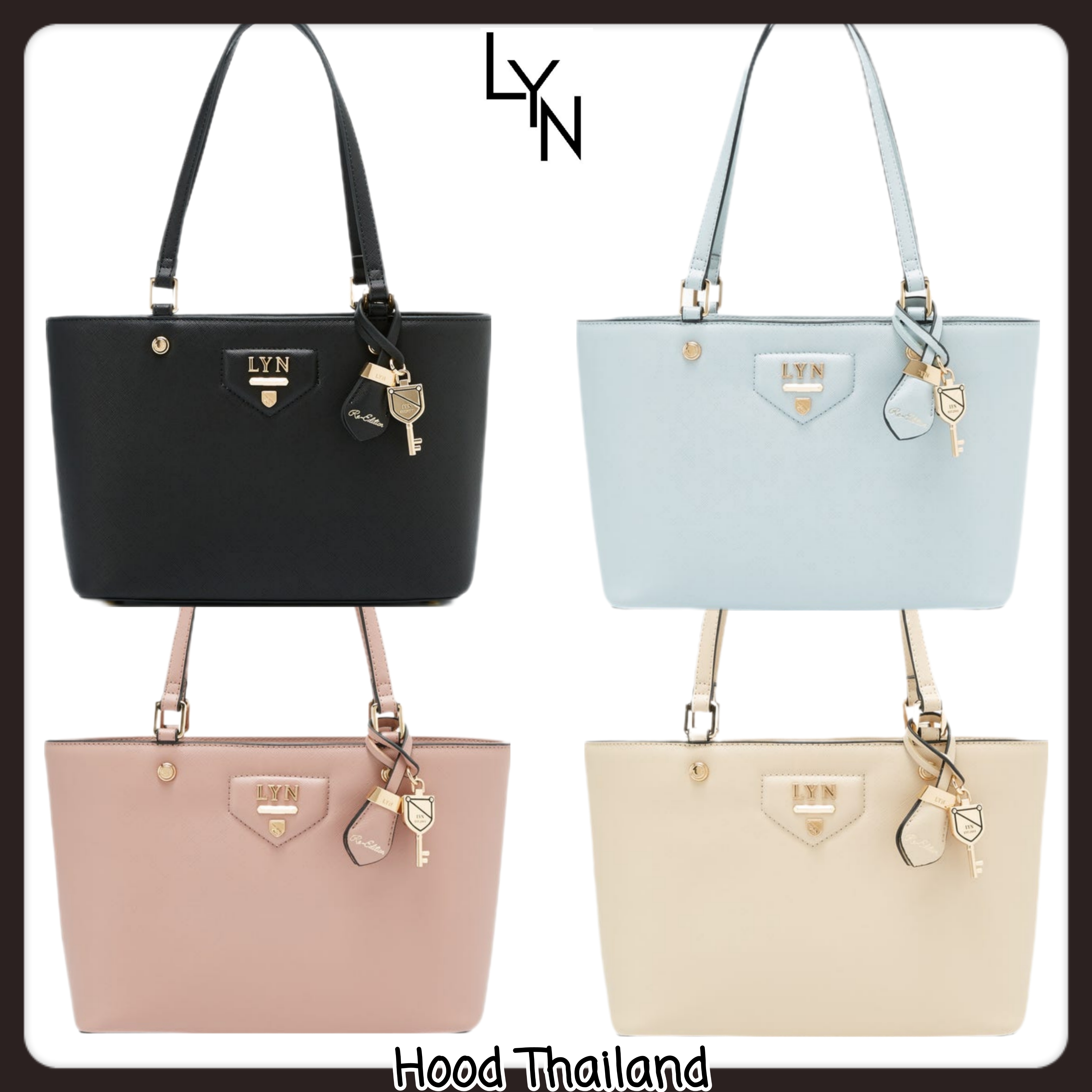 日本未発売!!《LYN》Carina Re-Edition トートバッグ S