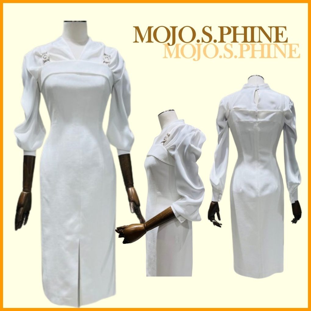 ■MOJO ESPIN(模造エスピン)White bustier dress