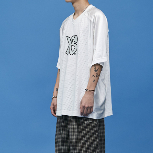 YESEYESEE ST Satin Football Tee Tシャツ ☆2024SS新作☆YESEYESEE☆ST Satin Football Tee (YESEYESEE/T