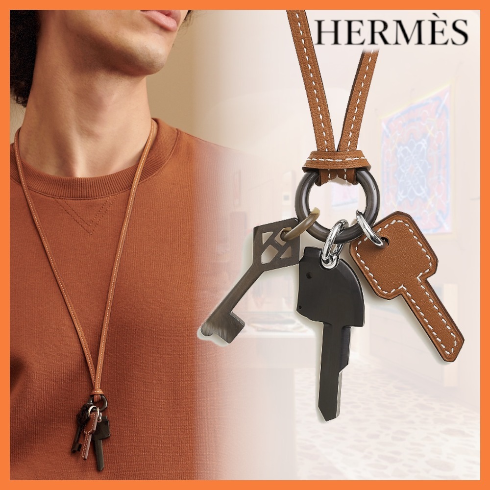 【アクセントに☆】HERMES ロングネックレス《Cles》