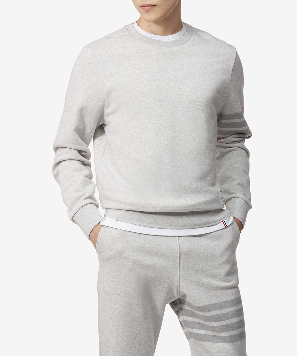 《THOM BROWNE》 リラックス フィット スウェットシャツ