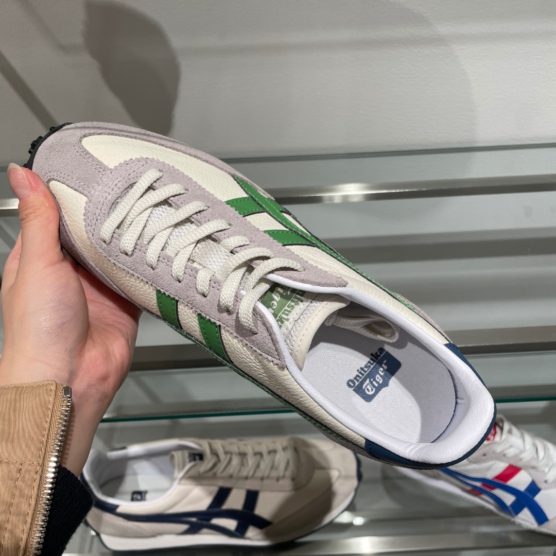 送料込 オニツカタイガー EDR 78 CREAM/GARDEN GREEN (onitsuka