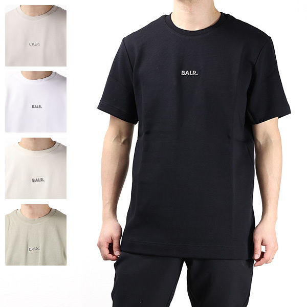 BALR ボーラー Tシャツ 半袖 クルーネック コットン 国内発送