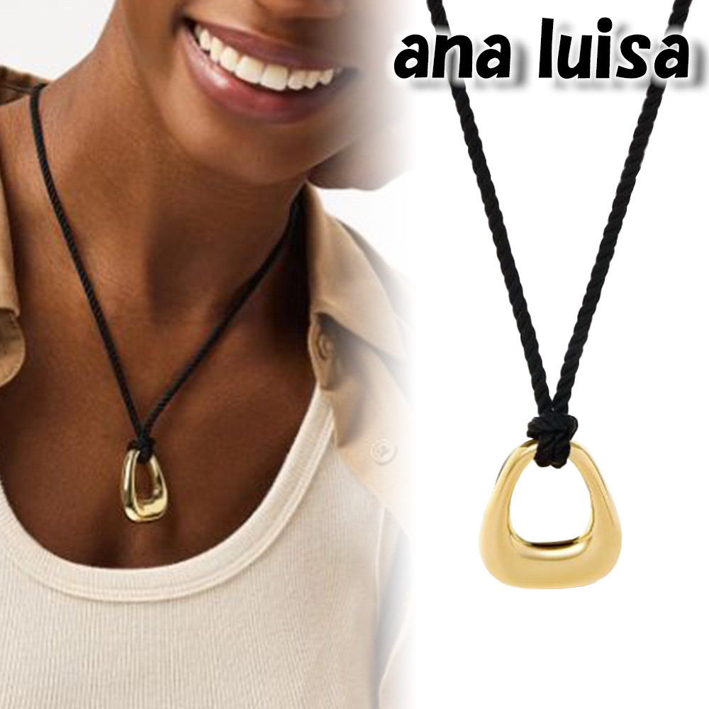 ana luisa ネックレス 14K ASHTON ゴールド ギフト ポリエステル