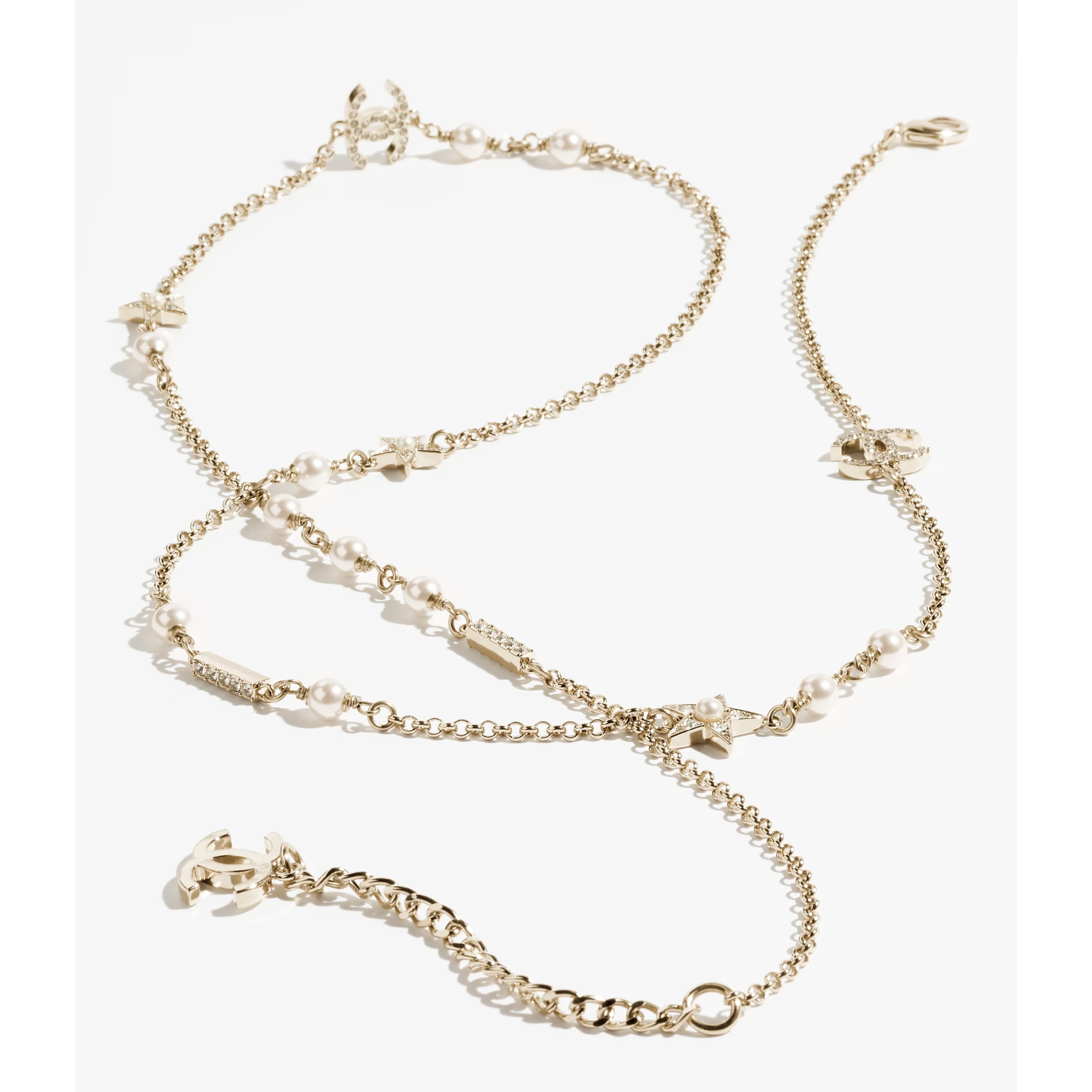 2024SS★送料無料【CHANEL シャネル】ロゴ ネックレス ビジュー 2024SS☆送料無料!【CHANEL シャネル】ロゴ ネックレス ビジュー