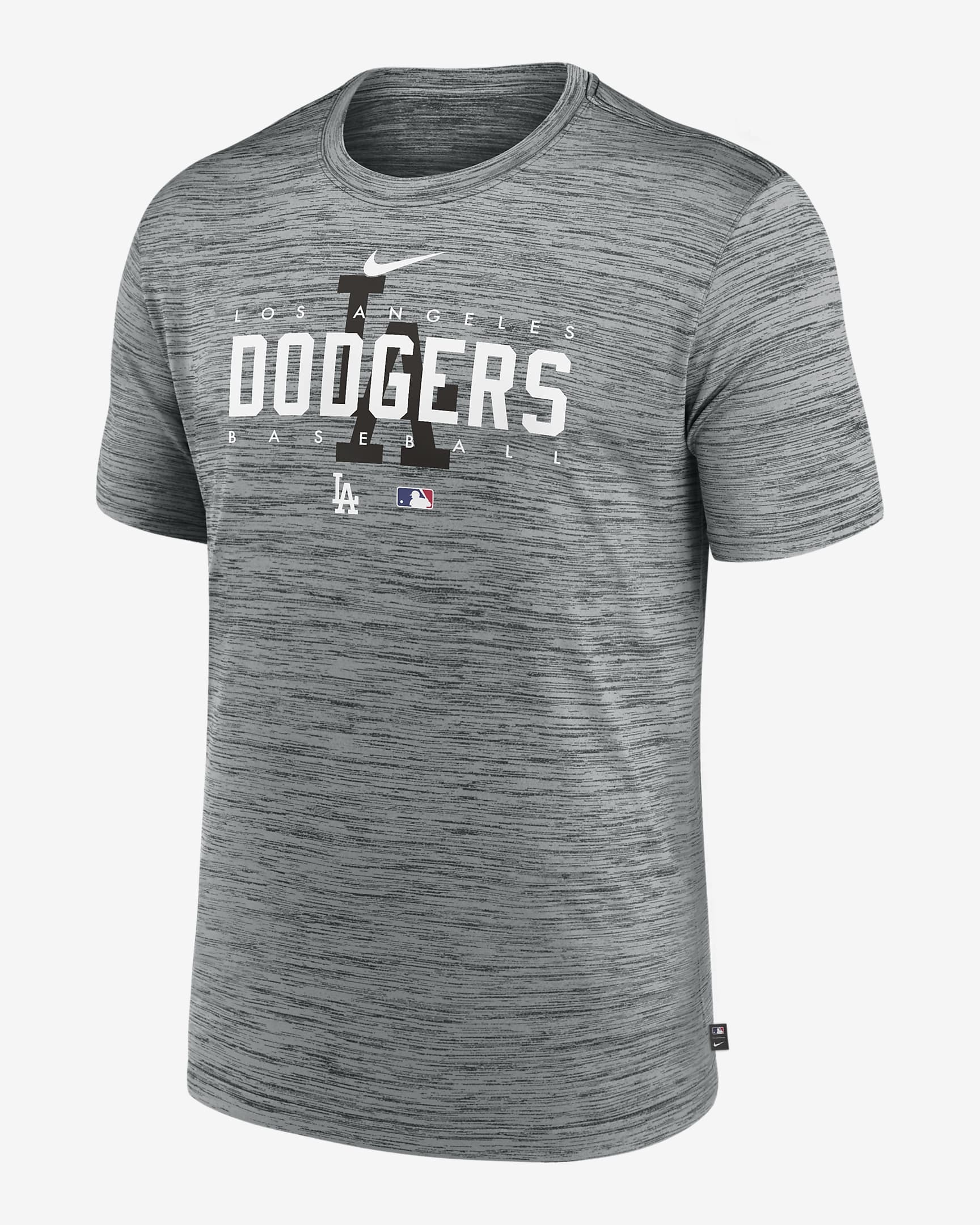 【NIKE】 Dri-FIT ベロシティ・プラクティス LAドジャース Grey