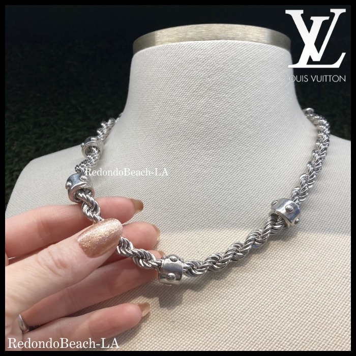 【大人にも遊び心を】★LOUIS VUITTON★Rope ネックレス