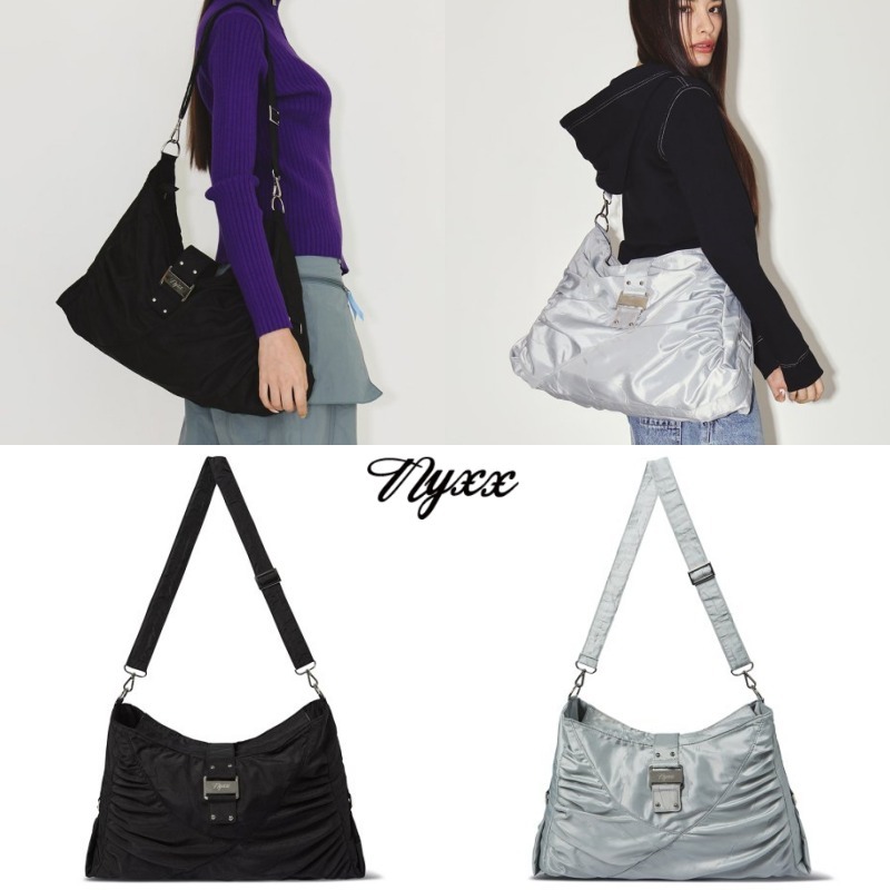 【NYXX】PUCKERING CROSS DUFFEL BAG