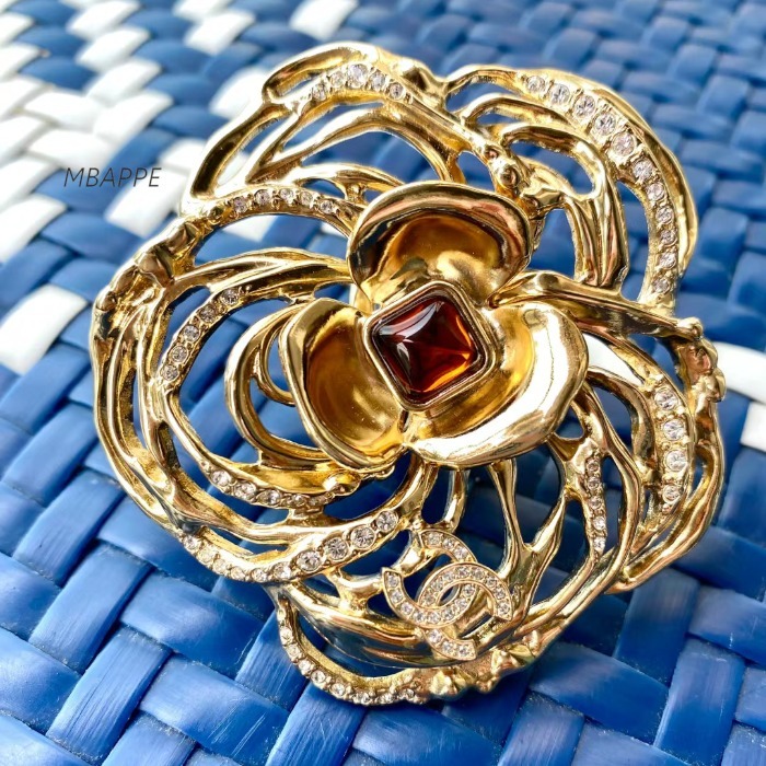 《24SS》キュートな花模様♪【CHANEL】シャネル リング