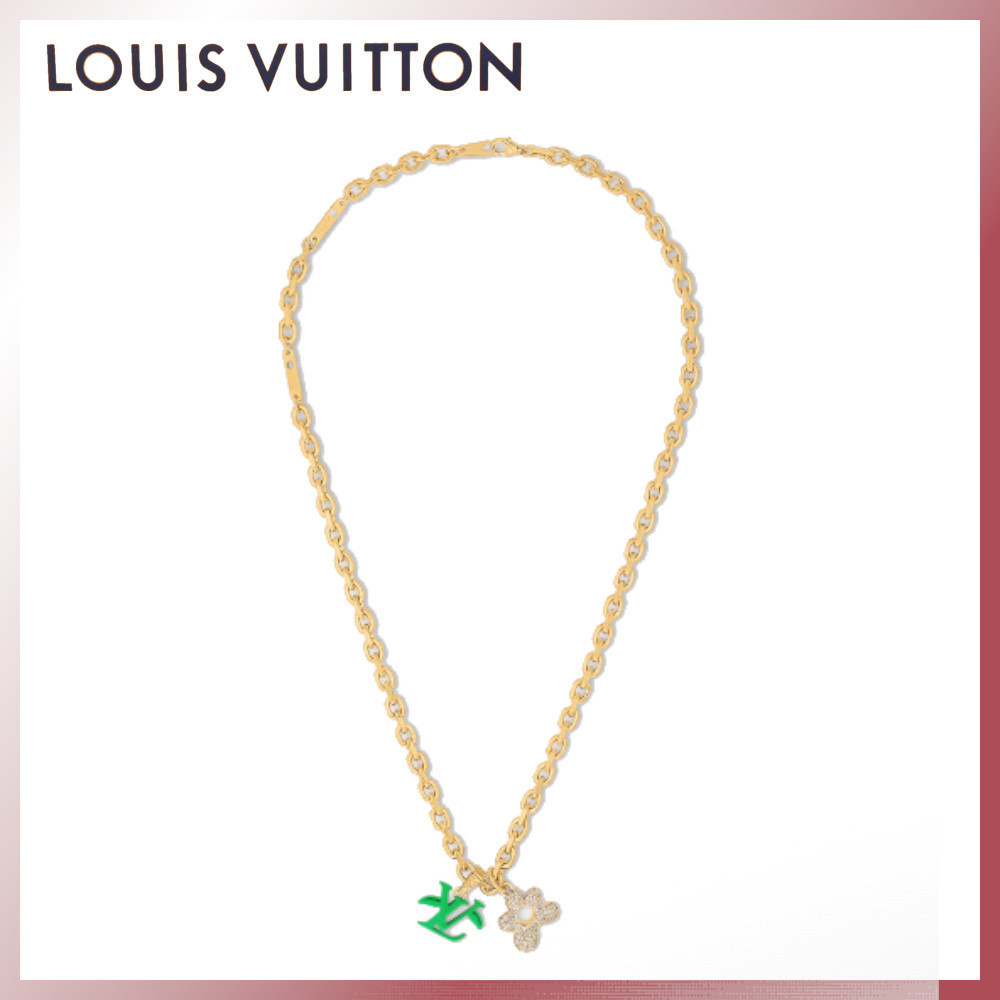 Louis Vuitto【新作】ゴールドチェーン ネックレス モノグラム