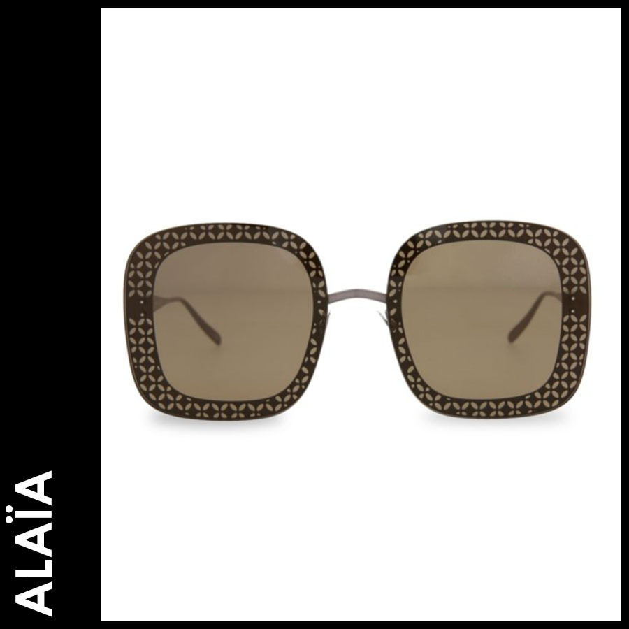 ★追跡&関税込【ALAIA】63MM Square Sunglasses