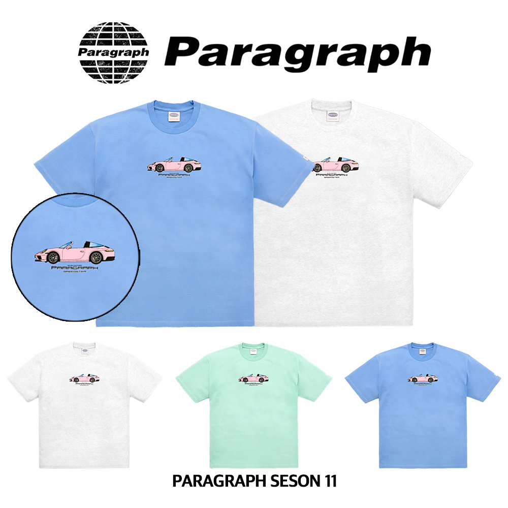 【Paragraph】24SS★ no.023 SPEEDSTER T SHIRT