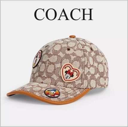 Coach Caps Unisex Street Style Collaboration Caps