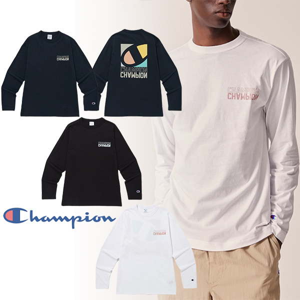 【CHAMPION】長袖Tシャツ★送料・関税込★男女共用