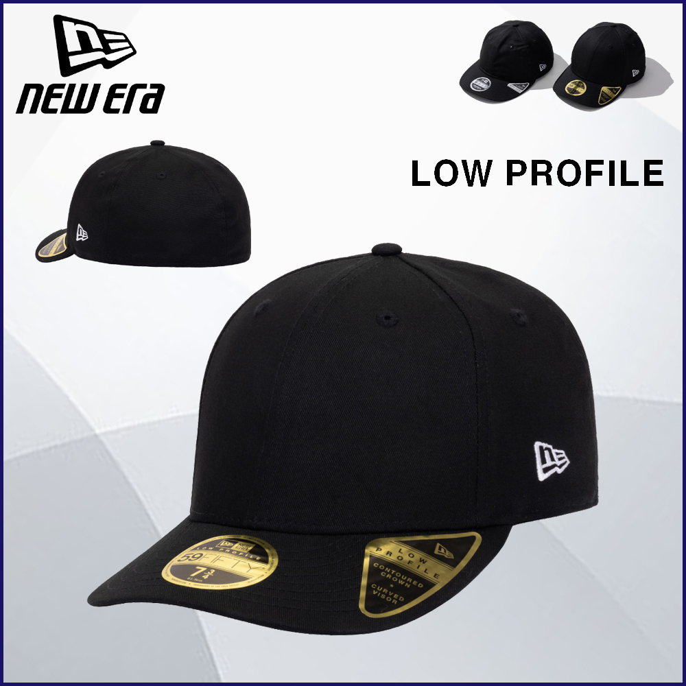 無地キャップ★ニューエラ キャップ★PRE CURVED SIZE CAP BLACK