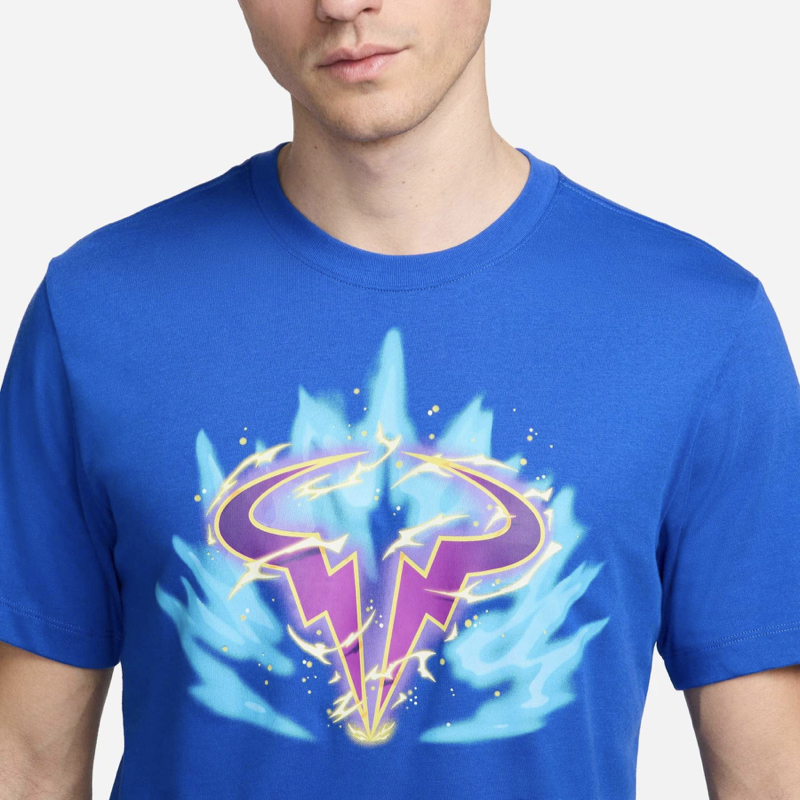バーゲンで NikeCourt テニスTシャツ ブルロゴ ナイキ☆ラファエルナダル ウェア
