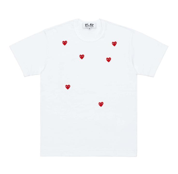 Tシャツ・カットソー CDG PLAY Ax-T338-051 T-Shirt