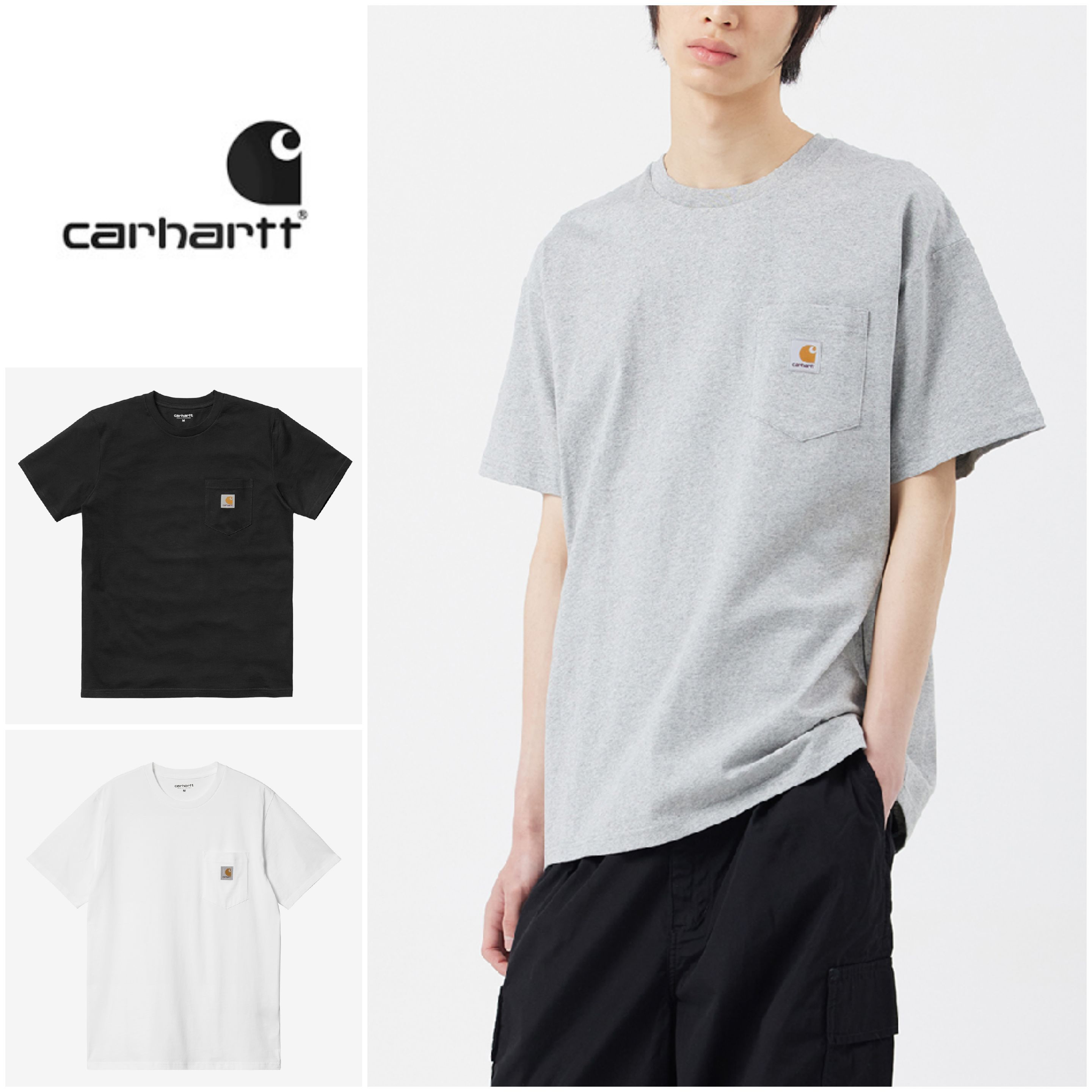さらに100円引き◆CARHARTT◆S/S POCKET LOOSE T-SHIRT