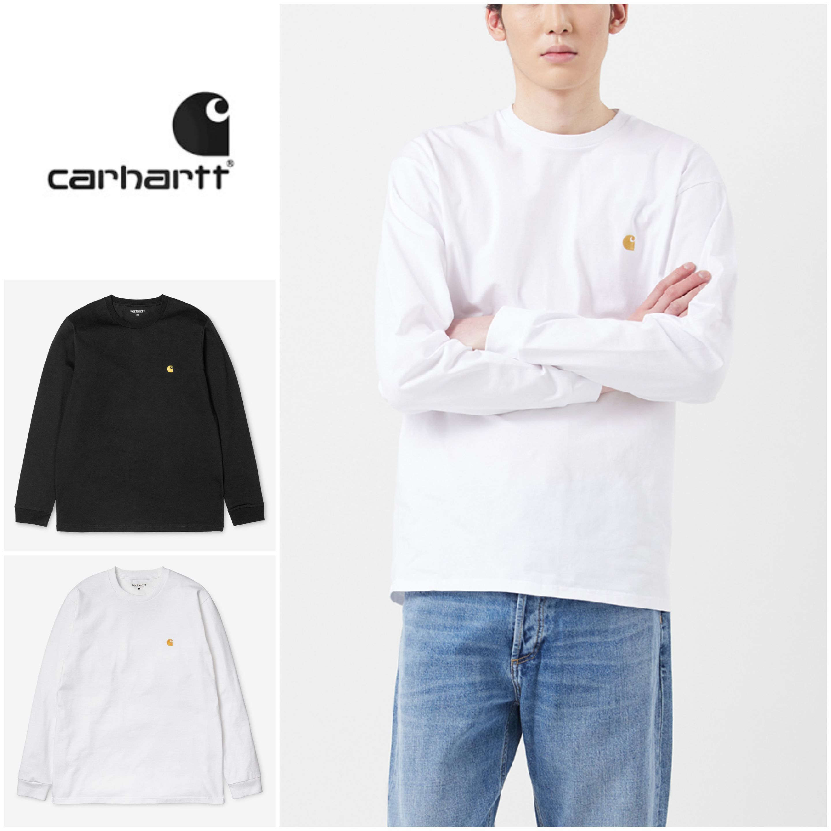 さらに100円引き◆CARHARTT◆L/S CHASE T-SHIRT