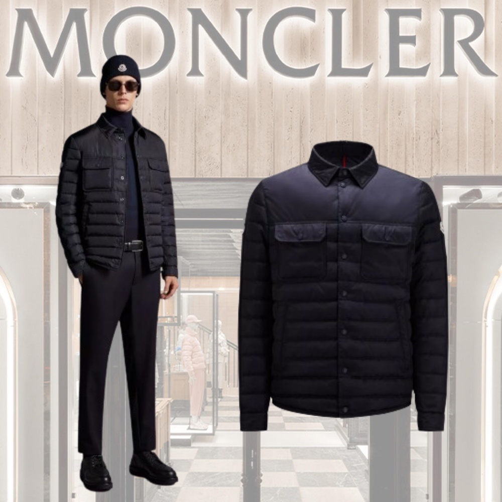 【INTER X MONCLER】メンズ★GIACCA CAMICIA IMBOTTITA★ダウン
