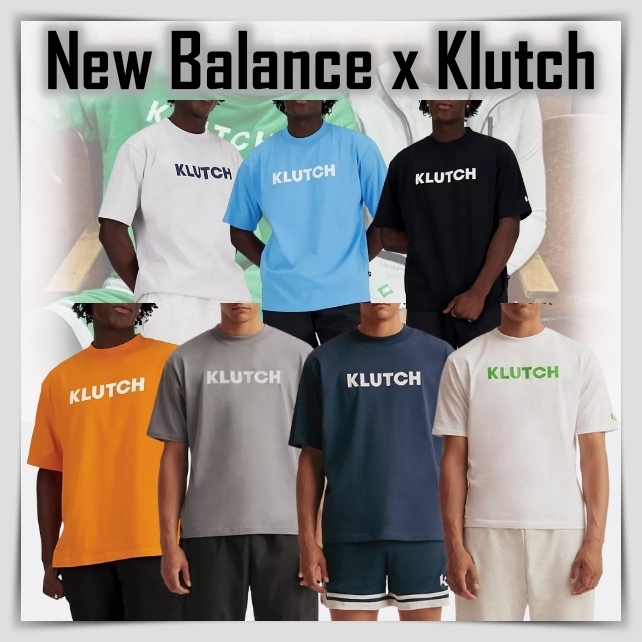 コラボ◆【New Balance x Klutch】Men’s SS T-Shirt ◆シンプル
