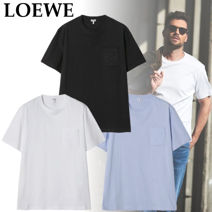 スピード配送◆送込【LOEWE】リラックスフィット*Tシャツ リラックスフィットTシャツ（コットン）​ グレー - LOEWE