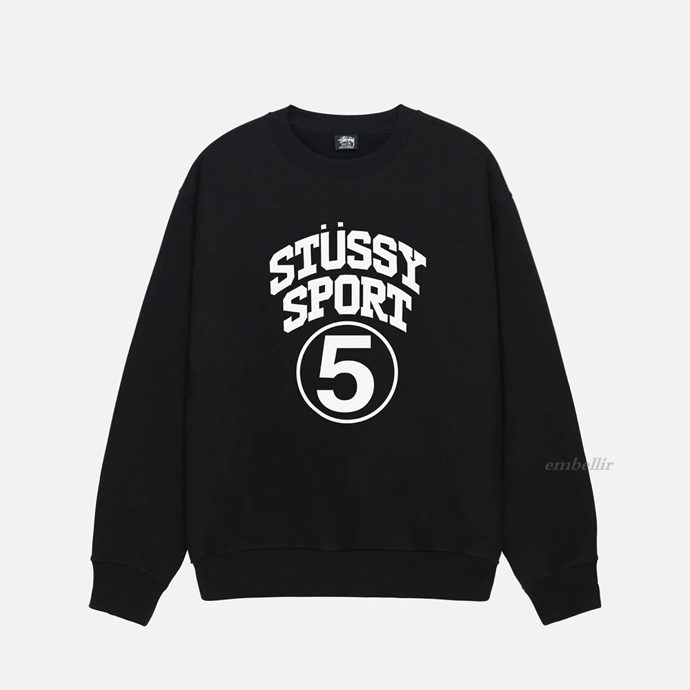 国内発送 送料関税込 日本完売 STUSSY 5 SPORT CREW スウェット 国内発送 送料関税込 日本完売 STUSSY 5 SPORT CREW スウェット