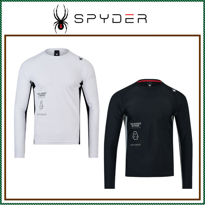 【SPYDER】 Men's Water Sports Round Rash Guard /追跡付
