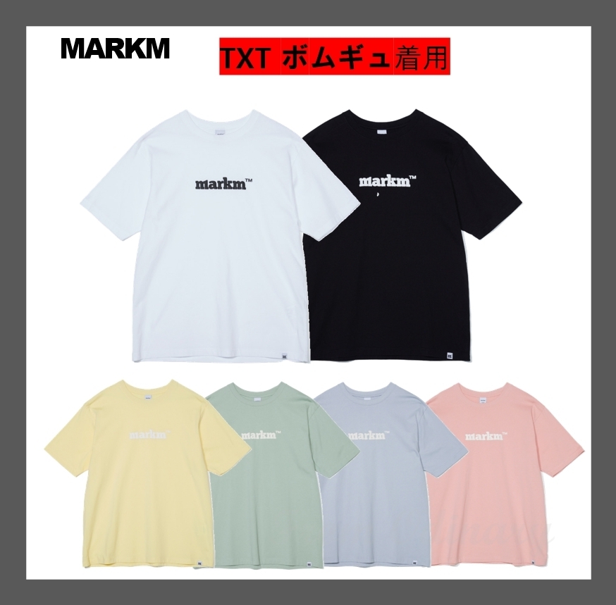 [MARKM] MARKM BASIC BIG LOGO T SHIRT ★大人気★