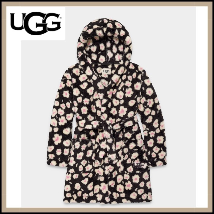 【UGG】Women's Aarti UGGfluff Print Robe