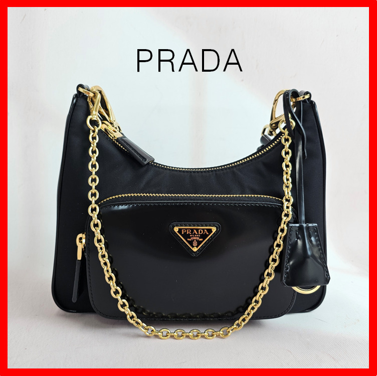 ☆人気☆【PRADA】☆オデット レザー ミニ ショルダーバッグ☆