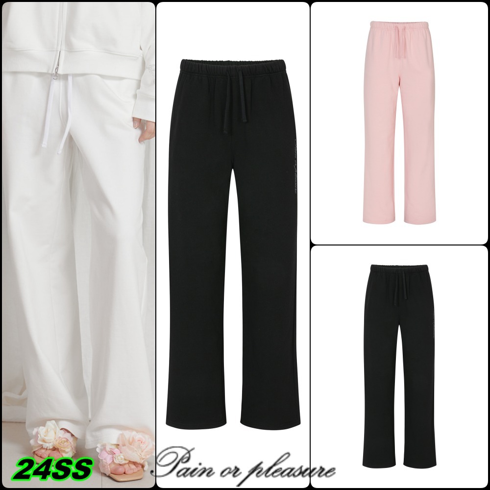 【PAIN OR PLEASURE】24SS ROSE SWEATPANTS
