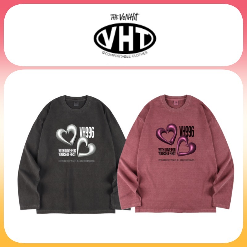 ◆24SS VENHIT VH996 Pigmennto ロングTシャツ/2色◆