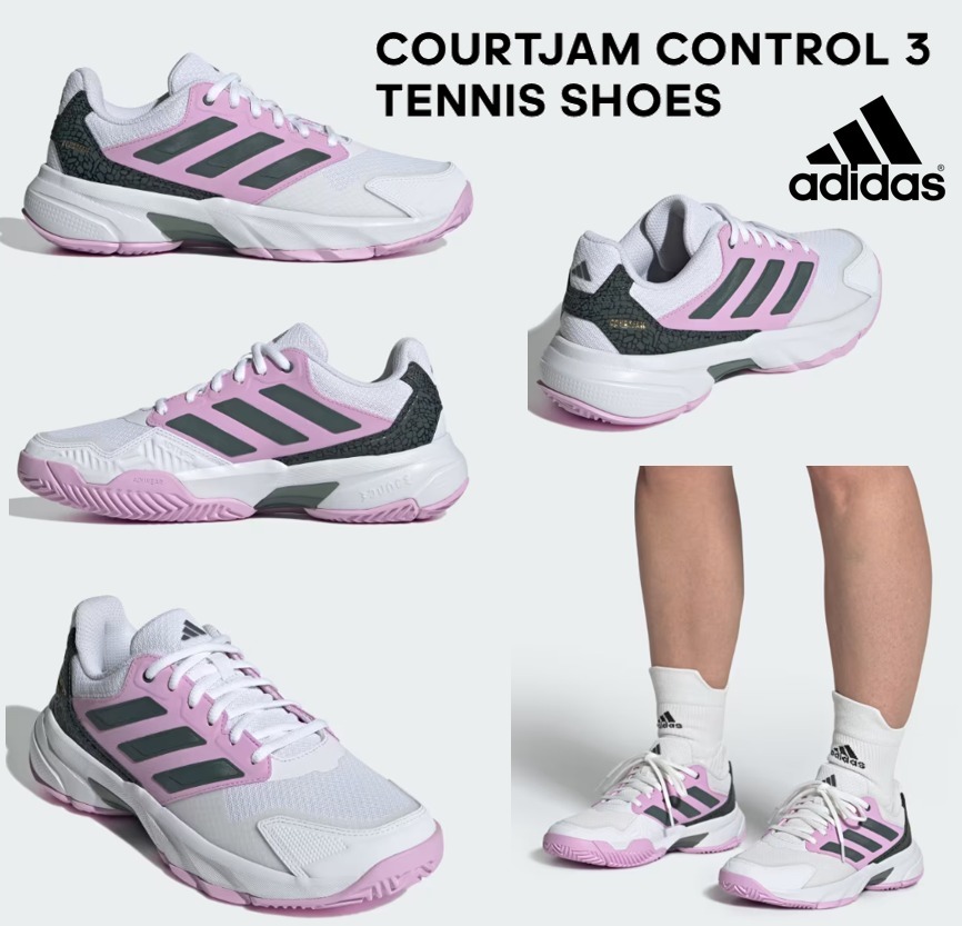 アディダス☆テニスシューズ☆COURTJAM CONTROL 3 TENNIS SHOES