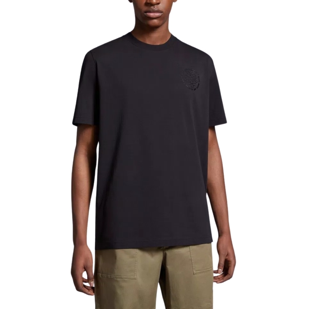MONCLER*大胆なデザインが魅力*ブラック サーフモチーフTシャツ MONCLER*大胆なデザインが魅力*ブラック サーフモチーフTシャツ