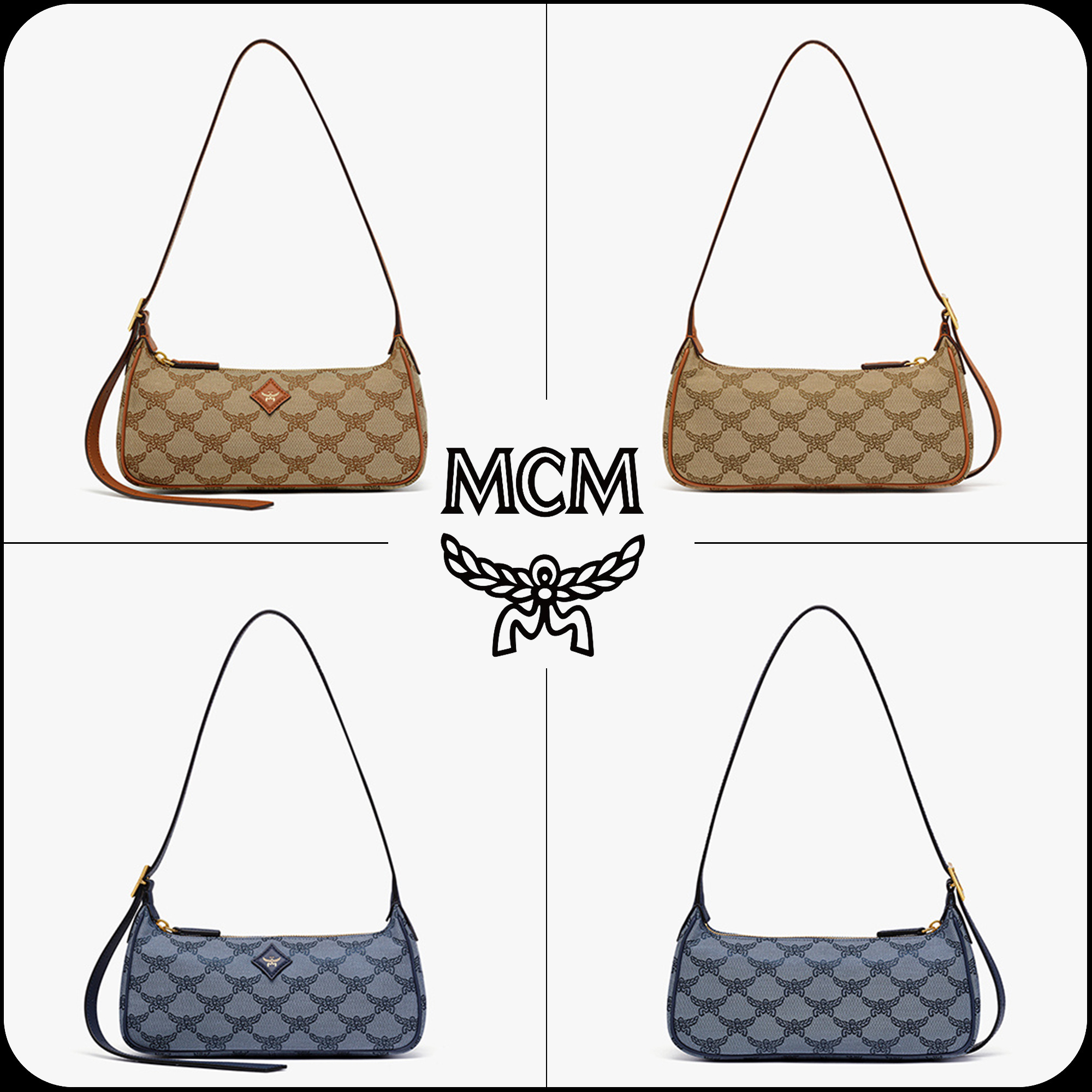 MCM]☆Himmel Loretos Jacquard Shoulder Bag (MCM/ショルダー