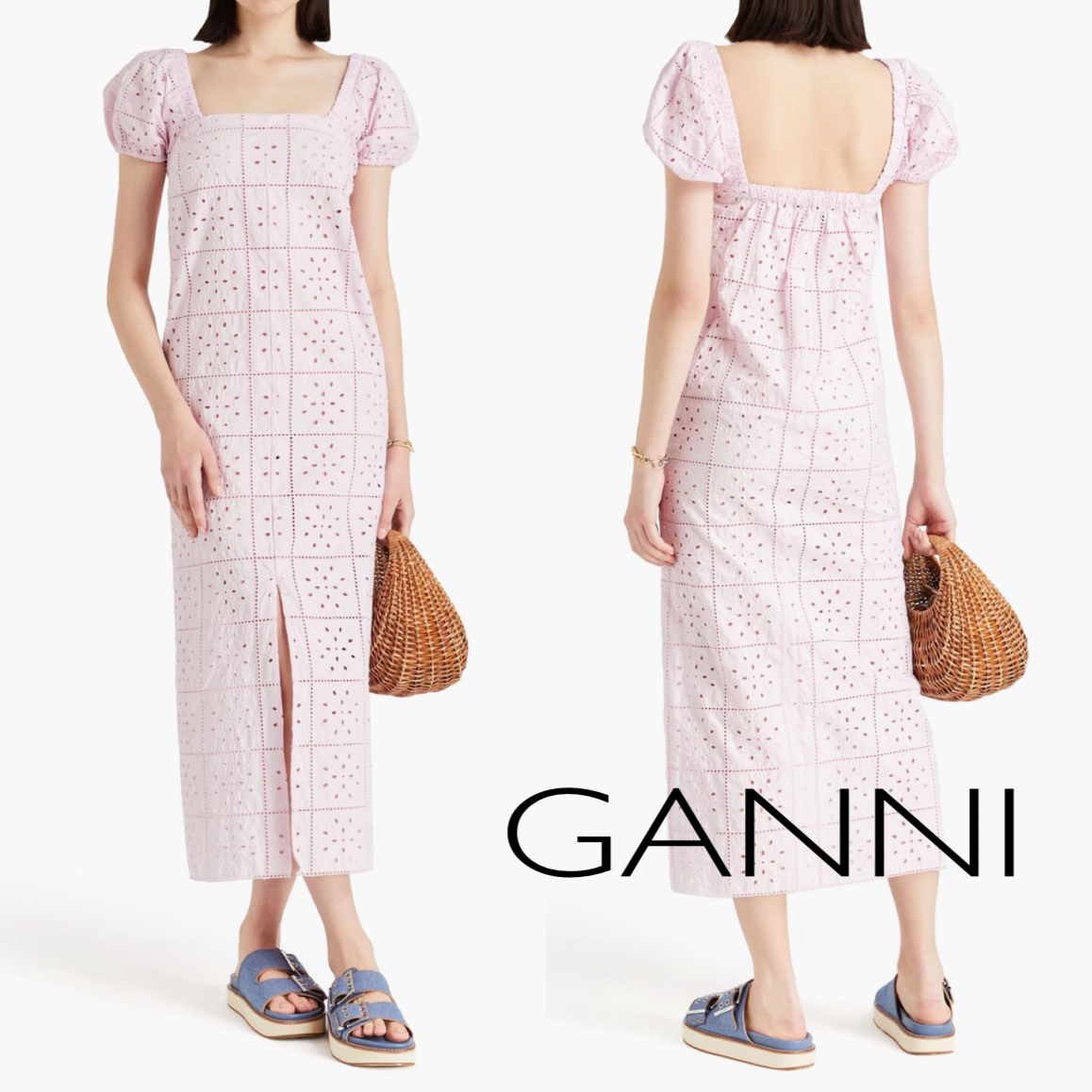 オーガニックコットン★透かし編み★ワンピース★ GANNI