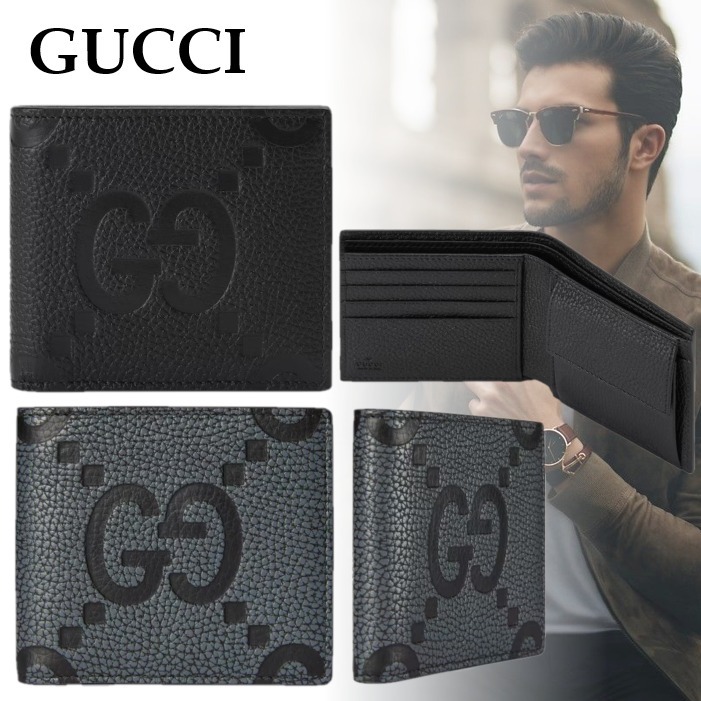 国内直営**GUCCI** ジャンボGG コインウォレット 二つ折り財布