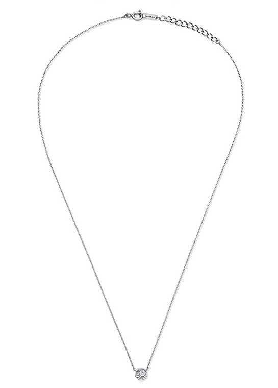 【HYERES LOR】24SS★ Diamond 14K 0.1ct Full Moon Bezel NC