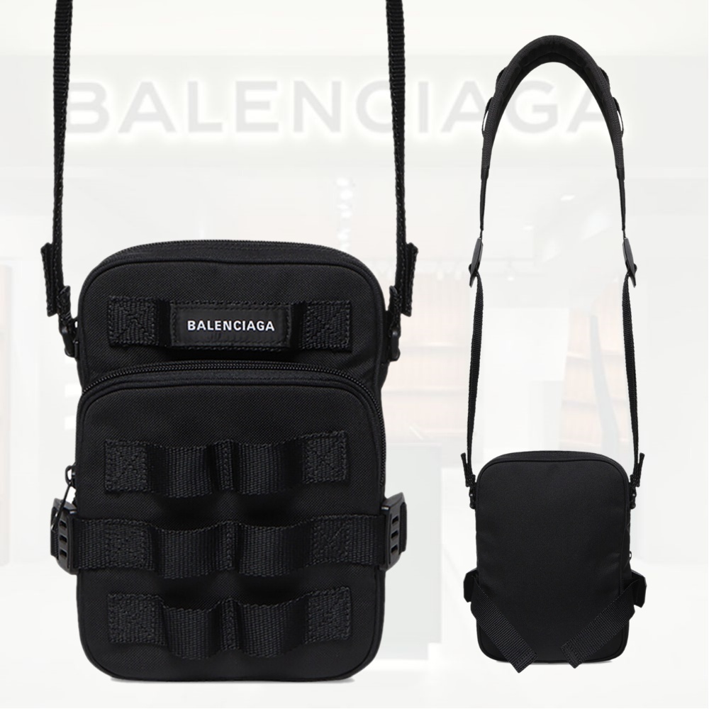 送料込み+BALENCIAGA+ARMY クロスボディ メッセンジャーバッグ