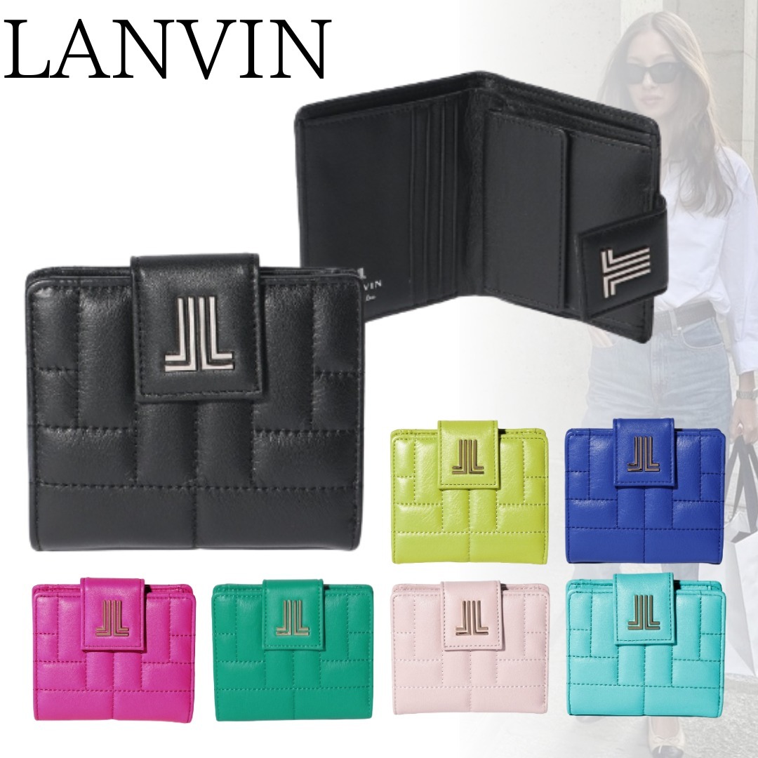 ■LANVIN■ランバン ベルシー 2つ折り財布