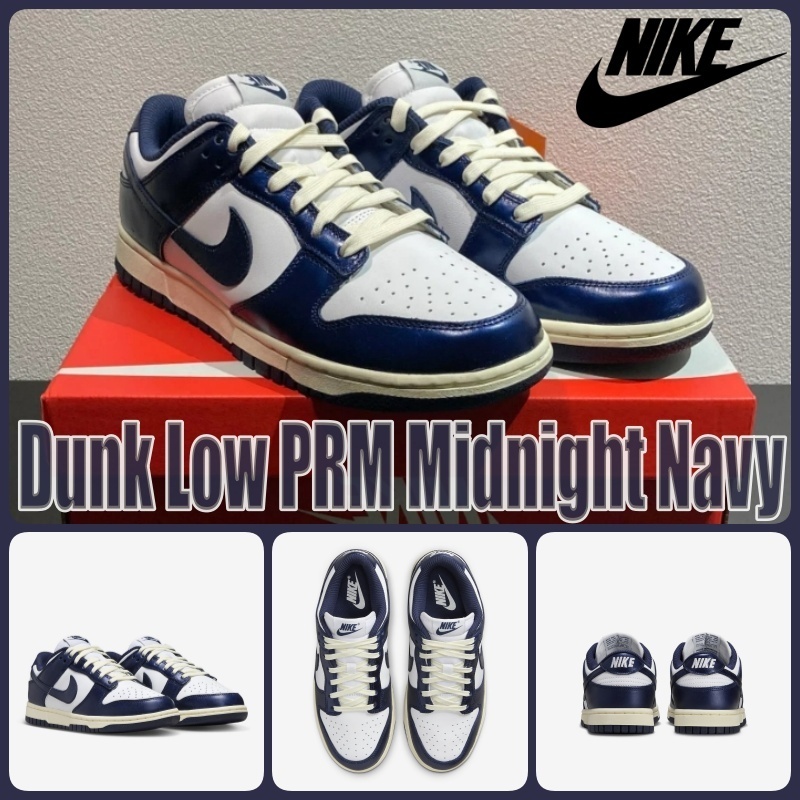 【ナイキ】(W) Nike Dunk Low Midnight Navy ★ダンク★(22-29)