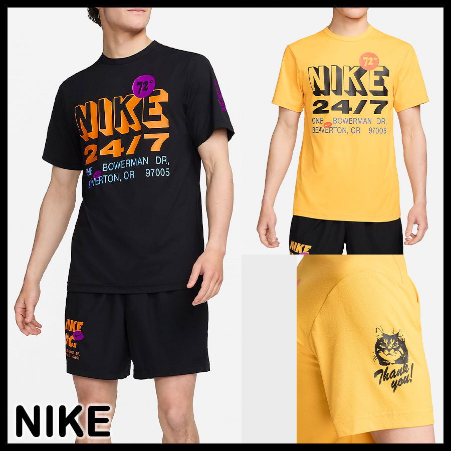 ★NIKE★HYVERSE DRI-FIT UV S/S フィットネストップ★追跡可