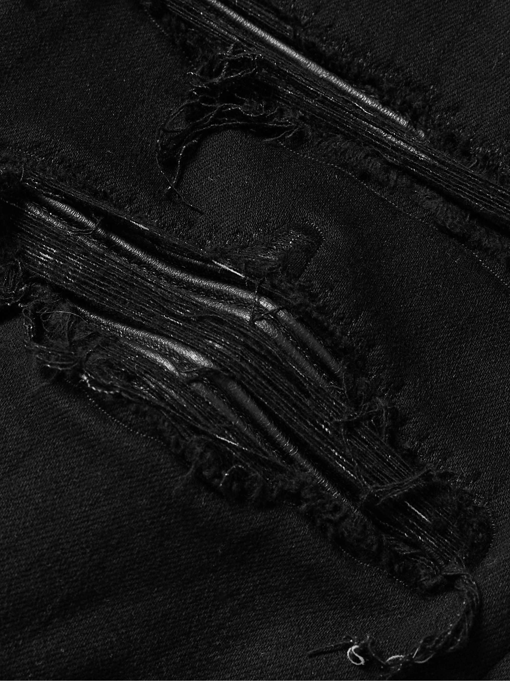 《洗練された魅力》【AMIRI】ダメージ加工スキニージーンズ
