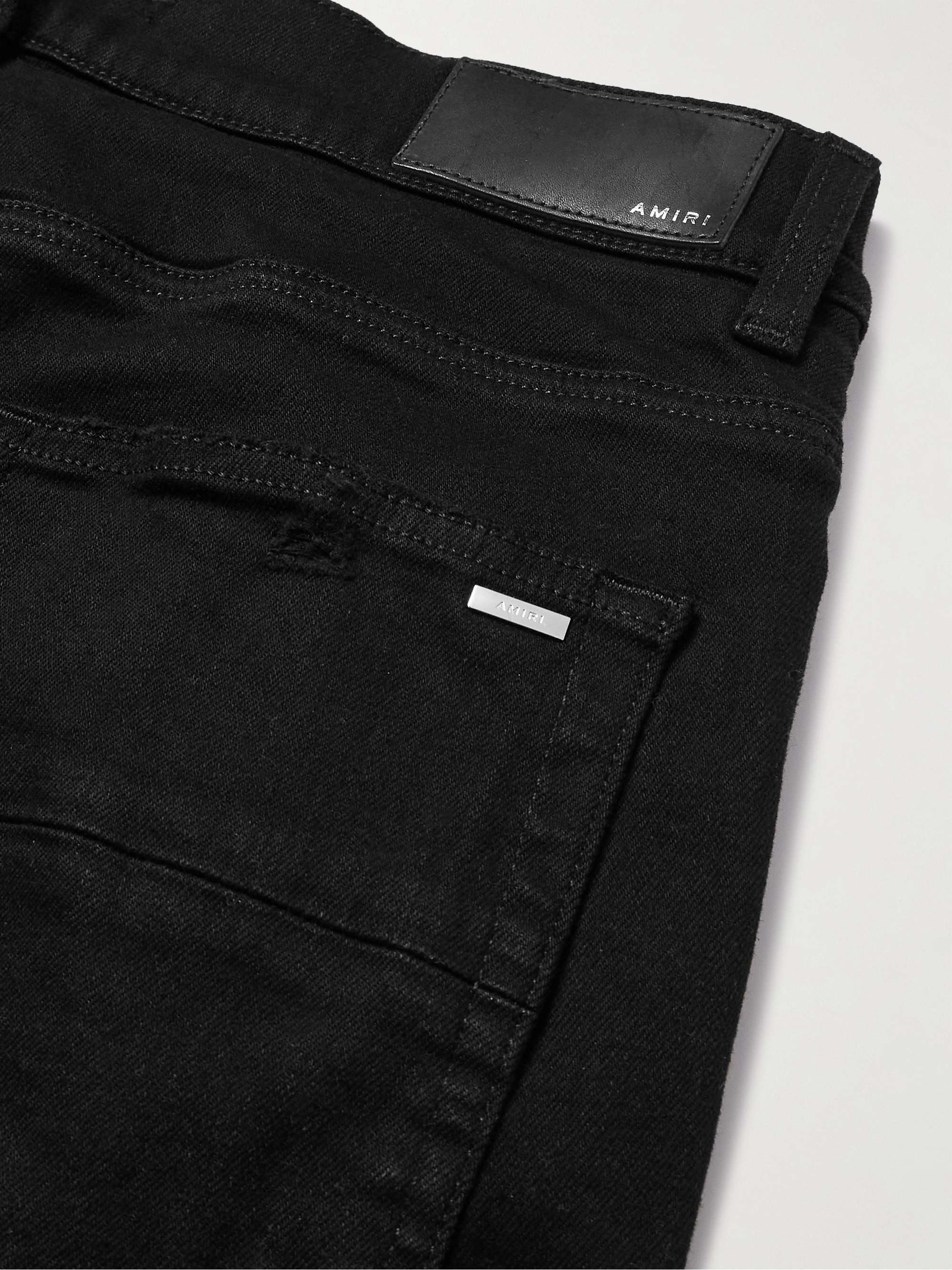 《洗練された魅力》【AMIRI】ダメージ加工スキニージーンズ